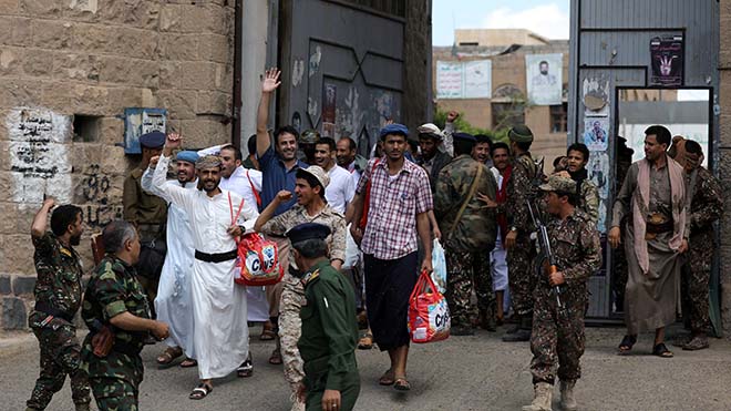 إطلاق سراح سجناء في صنعاء(أرشيفية)